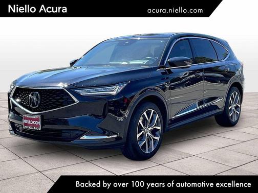 Majestic Black Pearl 2024 Acura MDX Technology Package
