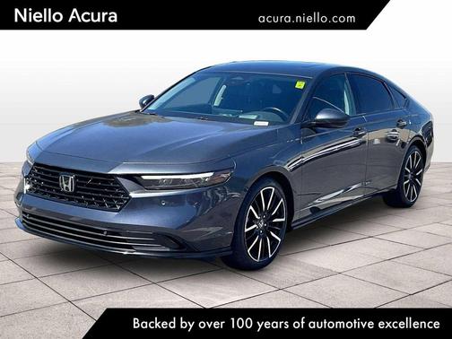 Meteorite Gray Metallic 2023 Honda Accord Hybrid Touring