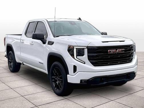 Summit White 2023 GMC Sierra 1500 Elevation