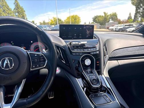 Apex Blue Pearl 2022 Acura RDX A-Spec Advance Package