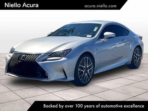 Silver Lining Metallic 2017 Lexus RC 350 Base
