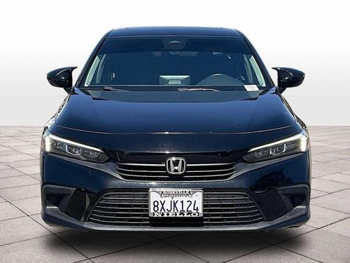 Crystal Black Pearl 2022 Honda Civic EX