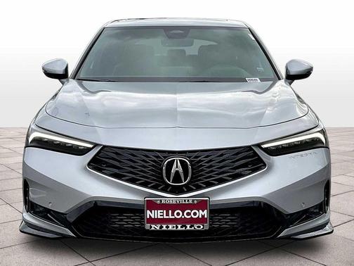 Solar Silver Metallic 2026 Acura Integra FWD A-Spec with Technology