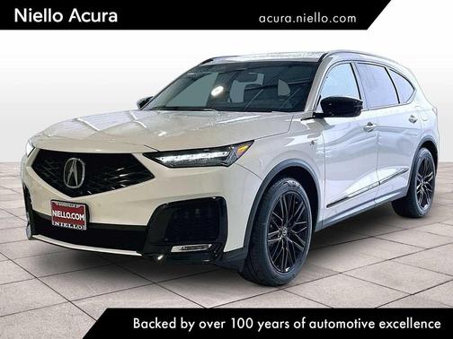 Platinum White Pearl 2026 Acura MDX A-SPEC Advance Package