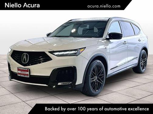 Platinum White Pearl 2026 Acura MDX A-SPEC Advance Package