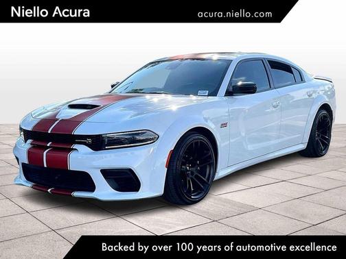 White Knuckle Clearcoat 2023 Dodge Charger Scat Pack