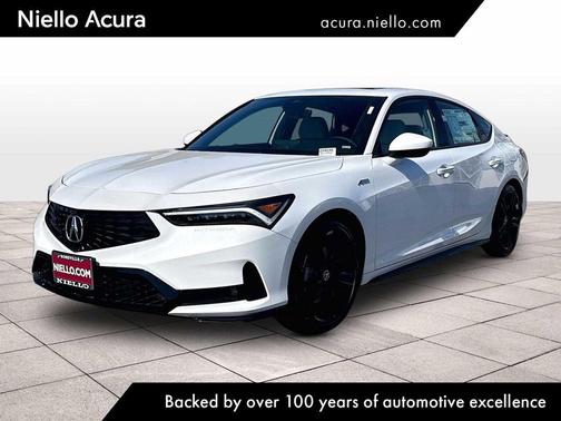 Platinum White Pearl 2026 Acura Integra FWD A-Spec