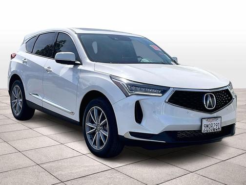 Platinum White Pearl 2024 Acura RDX Technology Package