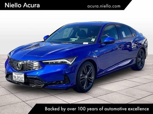 Apex Blue Pearl 2024 Acura Integra A-SPEC