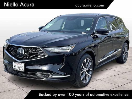 Majestic Black Pearl 2023 Acura MDX Technology Package