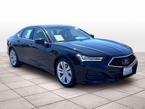 Majestic Black Pearl 2023 Acura TLX Technology