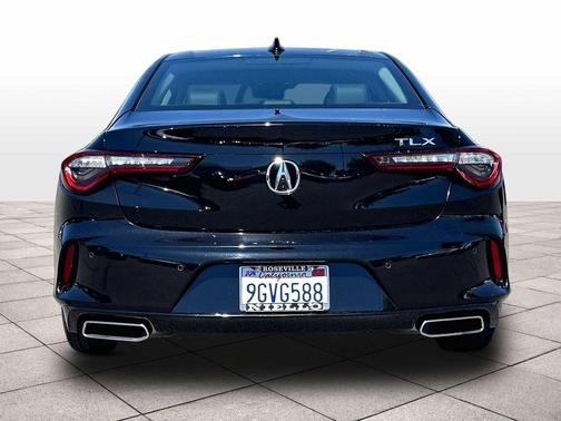 Majestic Black Pearl 2023 Acura TLX Technology