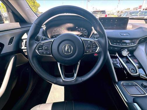 Majestic Black Pearl 2023 Acura TLX Technology