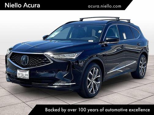 Majestic Black Pearl 2023 Acura MDX Technology Package