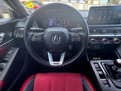 Platinum White Pearl 2024 Acura Integra A-SPEC Technology