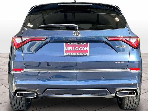 Canyon River Blue Metallic 2026 Acura MDX Advance Package