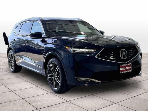Canyon River Blue Metallic 2026 Acura MDX Advance Package