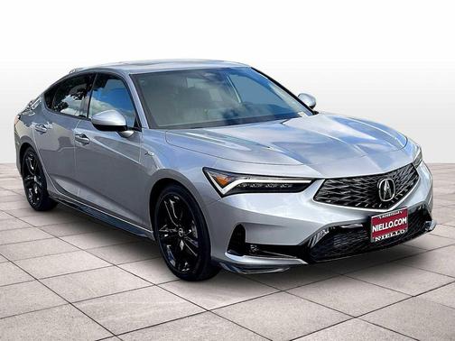 Solar Silver Metallic 2026 Acura Integra FWD A-Spec