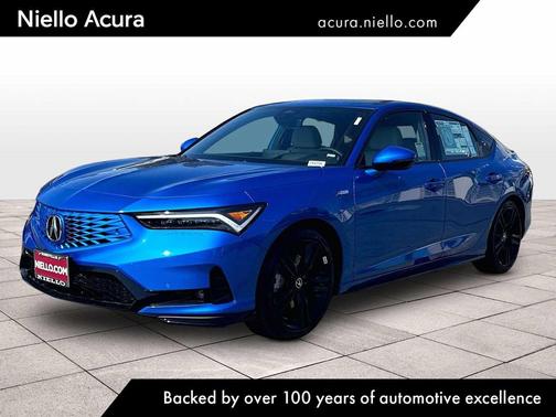 Double Apex Blue Pearl 2026 Acura Integra FWD A-Spec with Technology