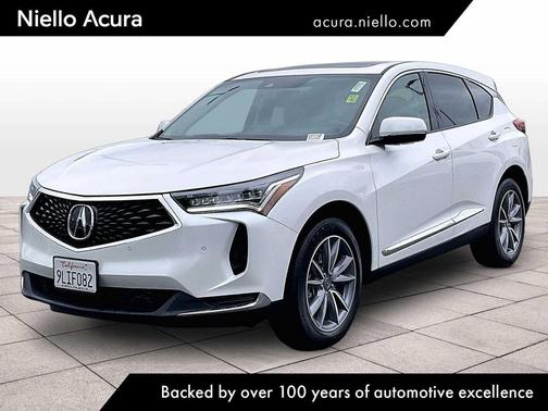 Platinum White Pearl 2024 Acura RDX Technology Package