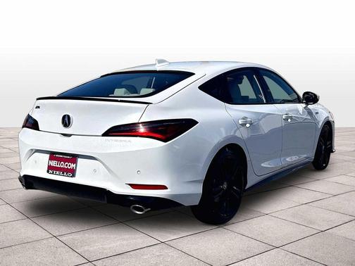 Platinum White Pearl 2026 Acura Integra FWD A-Spec with Technology
