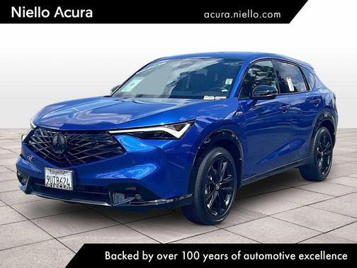 Adriatic Sea Blue 2025 Acura ADX A-Spec with Advance