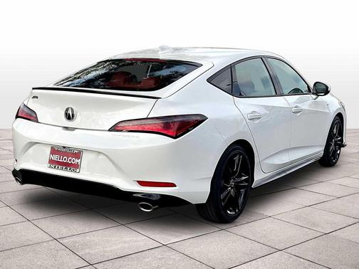 Platinum White Pearl 2026 Acura Integra FWD A-Spec
