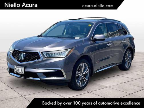 Modern Steel Metallic 2019 Acura MDX 3.5L w/Technology Package