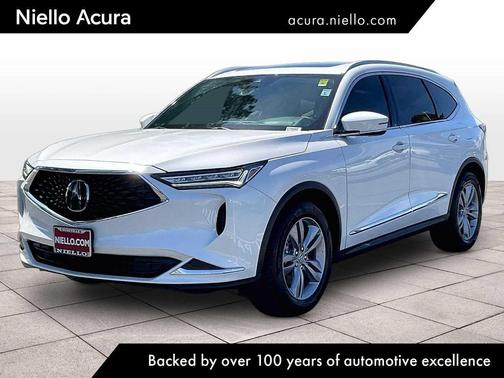 Platinum White Pearl 2023 Acura MDX Standard