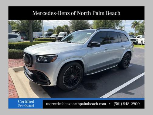 Cirrus Silver Metallic 2023 Mercedes-Benz AMG GLS 63