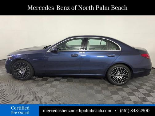 Twilight Blue Metallic 2025 Mercedes-Benz C-Class