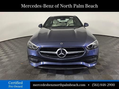 Twilight Blue Metallic 2025 Mercedes-Benz C-Class
