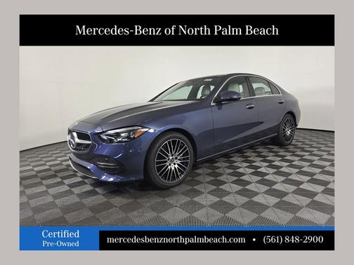 Twilight Blue Metallic 2025 Mercedes-Benz C-Class