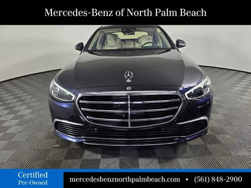Nautical Blue 2023 Mercedes-Benz S-Class
