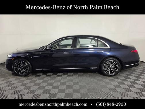 Nautical Blue 2023 Mercedes-Benz S-Class