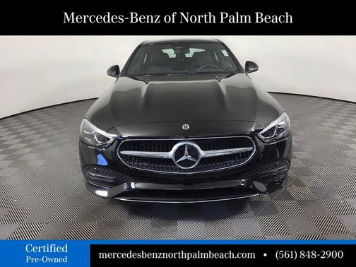 Black 2025 Mercedes-Benz C-Class C 300