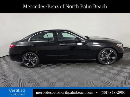 Black 2025 Mercedes-Benz C-Class C 300