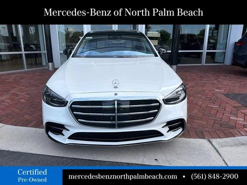 MANUFAKTUR Diamond White 2023 Mercedes-Benz S-Class S 500 4MATIC