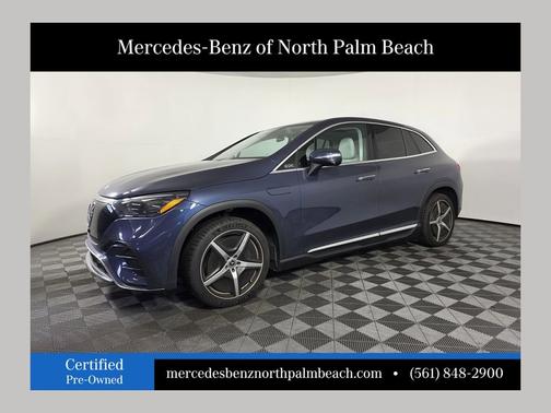 Twilight Blue Metallic 2023 Mercedes-Benz EQE 500