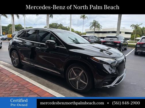 Obsidian Black Metallic 2023 Mercedes-Benz EQS 580