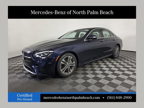 Nautical Blue Metallic 2023 Mercedes-Benz E-Class