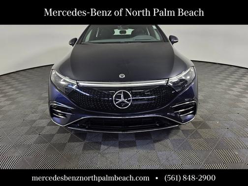 Nautical Blue 2022 Mercedes-Benz EQS 580