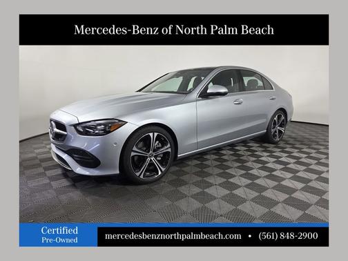Cirrus Silver Metallic 2025 Mercedes-Benz C-Class