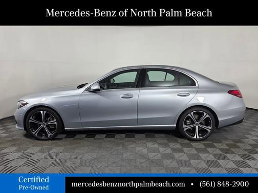 Cirrus Silver Metallic 2025 Mercedes-Benz C-Class