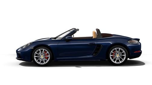 Night Blue Metallic 2019 Porsche 718 Boxster