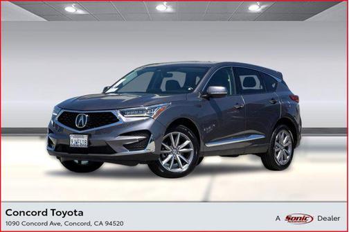 Lunar Silver Metallic 2021 Acura RDX Technology Package