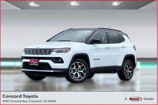 Bright White Clearcoat 2025 Jeep Compass Limited