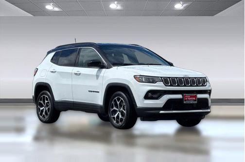 Bright White Clearcoat 2025 Jeep Compass Limited