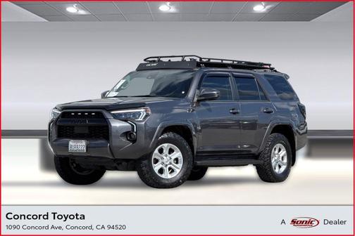 Magnetic Gray Metallic 2021 Toyota 4Runner SR5 Premium