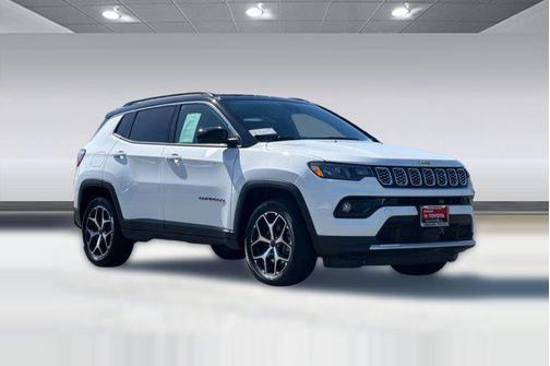 Bright White Clearcoat 2025 Jeep Compass Limited